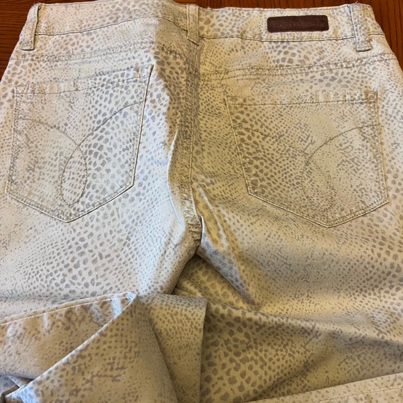 Calvin Klein Snakeskin Leggings - Picture 2 of 15